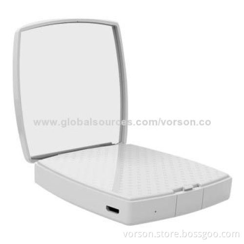 New Developed 6,000mAh Power Bank with Mirror, 5V-2,100mA OutputNew